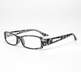 thumbnail image 3 of EYE ZOOM 5 Pack Classic Rectangular Plastic Reading Glasses for Men and Women, Tortoise Gray +1.00, 3 of 5