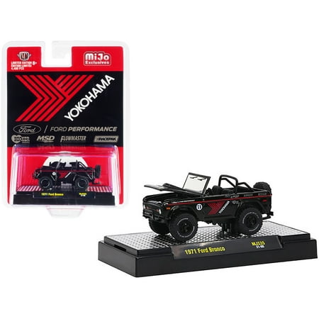 1971 Ford Bronco Off-Road #71 Black  Yokohama Racing  Limited Ed to 4400 pieces Worldwide 1/64 Diecast Model Car by M2 Machines price history on PriceWatchPro