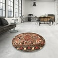 thumbnail image 3 of Ahgly Company Indoor Rectangle Traditional Saffron Red Persian Area Rugs, 8' x 12', 3 of 6