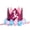 D, variant on Sparkling Half Birthday Crown Hair Clip - Sequin Hair Accessory for Kids' Celebrations