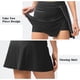 thumbnail image 3 of Sport Women Corta Corta Faleta de Tenis Atlética Running Gym Falda Deportiva Con Bolsillos, 3 of 6