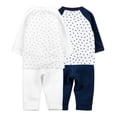 thumbnail image 2 of Conjunto Baby Creysi One For You Para Niño 0 Meses Azul 4Pzs, 2 of 4
