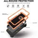 thumbnail image 2 of Funda para iPhone XR, funda protectora resistente con clip para cinturón Xmon [a prueba de polvo] [a prueba de golpes] Compatible con Apple iPhone XR [6.1 pulgadas] (negro/, 2 of 5