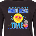 thumbnail image 4 of Inktastic Myrtle Beach Vacation Time Long Sleeve Youth T-Shirt, 4 of 5