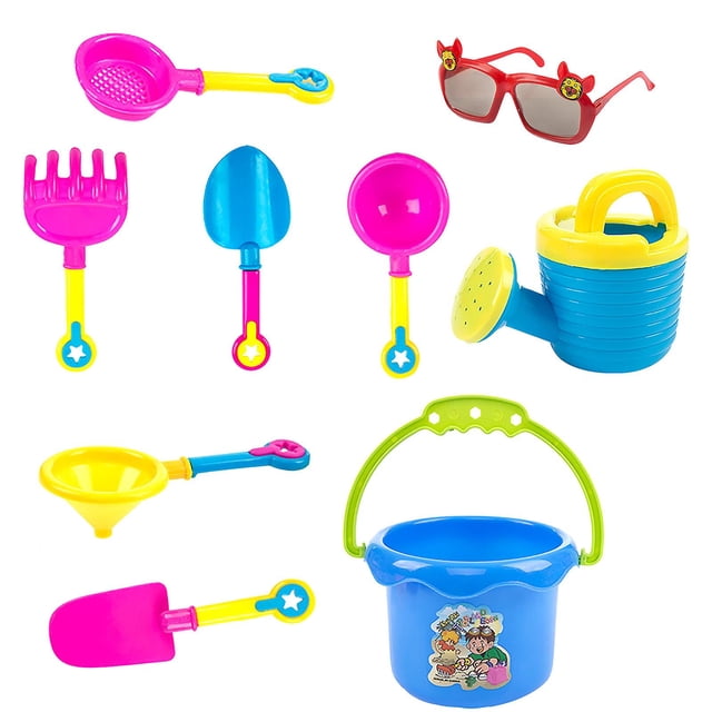Sand Toys Toy Life Sand Molds 9 juguetes de playa para niños