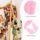 thumbnail image 3 of EXHUMKY 10Ud Separadores De Tamaño Para Ropa Rosados Para Colgar En Closet Prácticos, 3 of 8