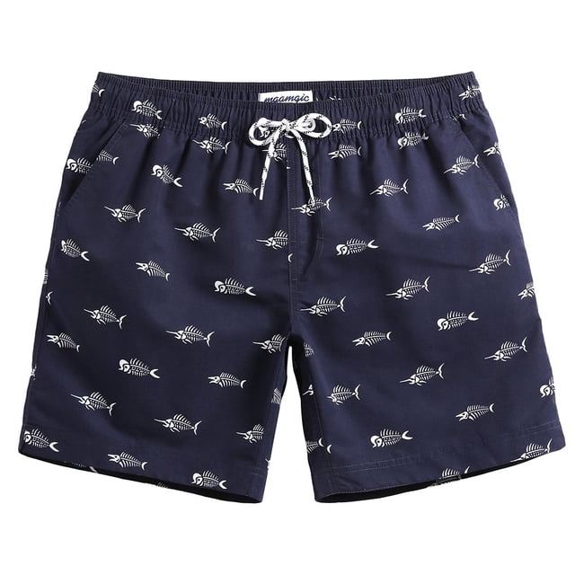 Pantalones cortos de baño maamgic para hombre, ajustados, de secado rápido