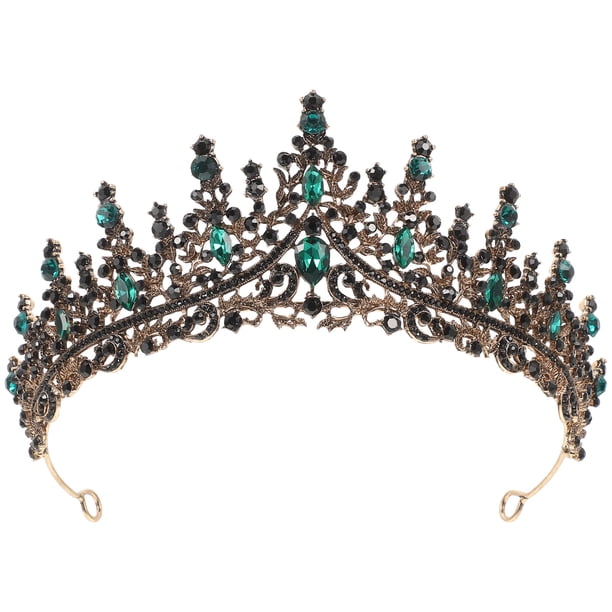KAKOWELY Tiara de diamantes de imitación para boda, tiara nupcial, corona, banquete de graduación, tocado para mujer