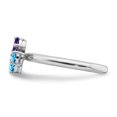 thumbnail image 3 of Bague Papillon en Argent Sterling Stackable Expressions Poli BT & AM Taille 7, 3 of 3