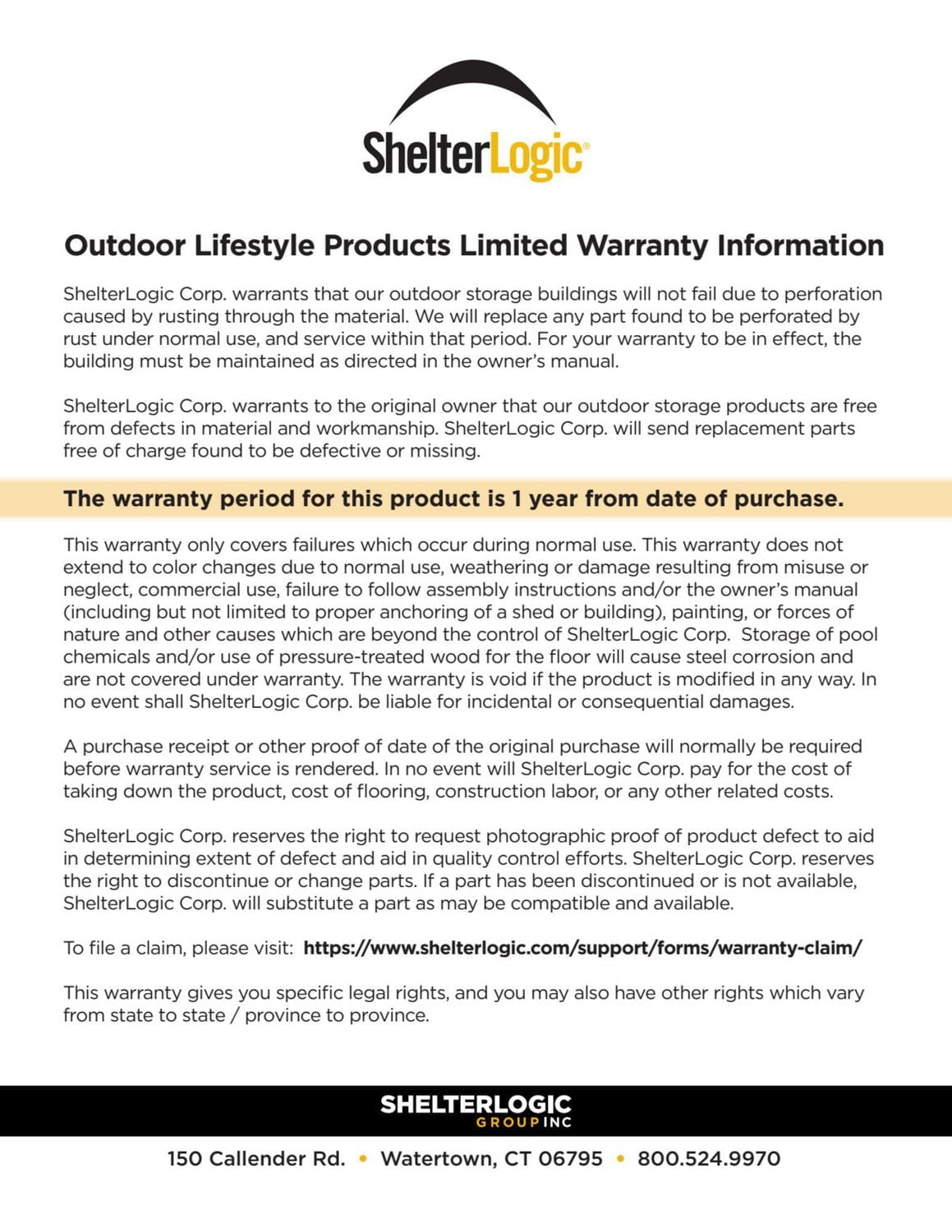 ShelterLogic 10 x 10 x 10 ft Orange Pop-Up Canopy HD - Straight Leg