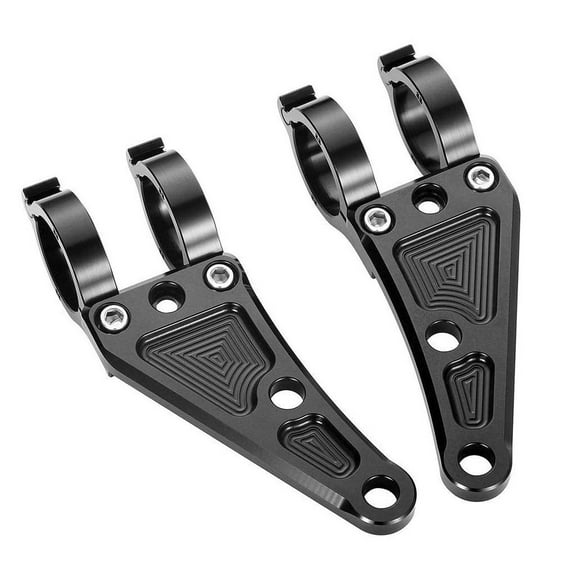 1 Pair Motorcycle Fork Headlight Mounting Bracket Universal CNC Turn Signal Clamps for for for 41mm Front Fork Tubes