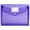 Purple, variant on Preplabs Snap-Button Document Holder - Transparent Legal Certificate Envelope | Secure File Storage for Contracts