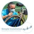 thumbnail image 3 of COMPUKAS Bike Rack Conversion Bracket Easy Installation Carbon Steel Bicycle Rear Mount Bracket 10 Sets, 3 of 6