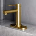 thumbnail image 6 of VIGO 5.5 in. Bathroom Sink Faucet Hole Cover Deck Plate For 1 or 3 Hole in Matte Brushed Gold, 6 of 9