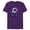 Purple, variant on Disney Descendants 3 Carlos, Jay, Mal, and Evie - Short Sleeve Blended T-Shirt for Adults -Customized-Ocean Blue
