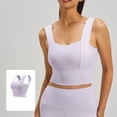 thumbnail image 2 of Admvng Sports Bra for Women Wirefree Sports Fitness Running Tank Top Yoga Bra, 2 of 7
