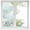 Turquoise, variant on Sun Blocking Glass Window Film, Blue Tulips Window Privacy Film Frosted, Spring Summer Floral Rustic Botanical Reusable Windows Privacy Sticker for Home Decor, Nursery, 23.6 x 78.7 Inches