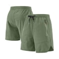 thumbnail image 5 of DDAPJ pyju Mens Quick Dry Athletic Shorts Lightweight Drawstring Gym Workout Shorts Side Split Casual Golf Running Shorts with Zipper Pockets Army Green L, 5 of 8