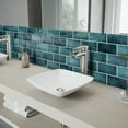 thumbnail image 5 of DEWOO Peel and Stick Backsplash - 10 Sheets of 12"×12" - 3D Adhesive Peel and Stick Tile Backsplash for Kitchen, Bathroom, Wall Tile, Blue, 5 of 12