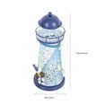 thumbnail image 2 of unbranded 1Ud Soporte Para Vela Faro Mediterráneo En Hierro Azul Para De Y Hogar, 2 of 6