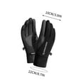 thumbnail image 2 of Matoen Winter Cycling Gloves Men Women, Waterproof Velvet Touchs Screen Warm Gloves for Running, Biking, Workout, 2 of 5