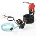 thumbnail image 1 of VEVOR Fuel Transfer Pump 12V 15 GPM 1/4 HP Diesel Pump with Auto Fuel Nozzle, 1 of 9