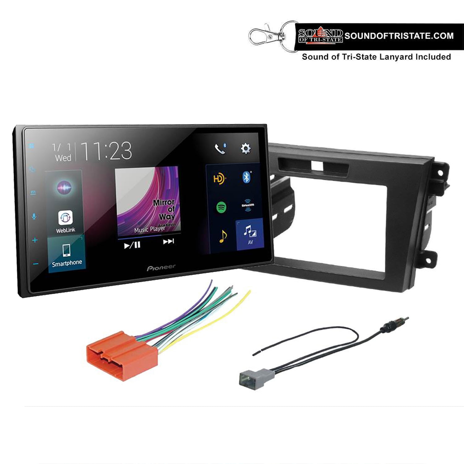Pioneer DMH2660NEX Digital Receiver w/ HD & CarPlay Fits 20102012