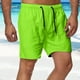 thumbnail image 4 of Pantalones cortos informales de colores vivos para hombre - Poliéster de secado rápido, corte holgado, deportes de playa - Tallas M-XXXXXL, 4 of 5