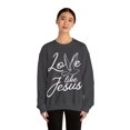 thumbnail image 4 of Love Like Jesus Sweatshirt Christian Sweatshirt Religious Dove Shirt Gift, 4 of 6