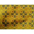 thumbnail image 4 of oneOone Cotton Cambric Fabric Check & Triangle Ikat Printed Craft Fabric BTY 56 Inch Wide, 4 of 4