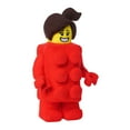 thumbnail image 6 of LEGO Minifigure Brick Suit Girl 13" Plush Character, 6 of 7