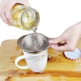 thumbnail image 3 of Escurridor de Alimentos Enlatados de Acero Inoxidable con Tapa a Presión, Colador para Fregadero con Orificio Redondo, 3 of 8