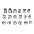 thumbnail image 2 of Perles de Cheveux Viking, Perles Rune Design Simple Bord Brillant Large Application Longue Durée de Vie pour Bracelet pour Pendentif pour DIY Projet, 2 of 8