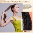 thumbnail image 5 of OPALESQUE 2pcs Natural Boar Bristle Slick Back Hair Brush for Thin & Fine Hair, Medium Hardness Smoothing Hairbrush for Polishing, Deepening & Styling,for Women Men Kids, 5 of 7