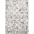 thumbnail image 2 of Rug Branch Aurelia 7 Pieds x 10 Pieds (6 Pieds6 Pouces x 9 Pieds6 Pouces) Gris/rouge Géométrique Usé Tapis d'Intérieur pour Aire, Contemporain, Poil Moyen, Tapis Résistant aux Taches - Salon, Chambre, Salle à Manger et Cuisine, 2 of 7