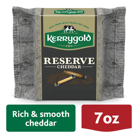 Kerrygold Grass-Fed Reserve Irish Cheddar, 7oz