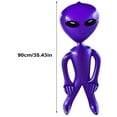 thumbnail image 2 of Alien Inflates Inflatable Alien Alien Inflate Toy For Party Decorations Birthday Halloween Alien Theme Party, 2 of 2