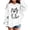 H204 White, variant on SJLDQY Girls Hoodies Casual Hooded Sweatshirt Long Sleeve Cat Graphic Pullover Tops Size 4-5 Years