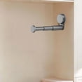 thumbnail image 4 of Hanger Organizer Stacker, Binkne Suction Cup Self-Adhesive Extendable Garment Rack, Space Saving Clothes Hanger Storage Holder for Closet Laundry Room, 4 of 5