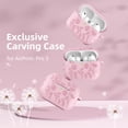 thumbnail image 2 of Comvin Compatible with AirPods Pro 3 Case Cover with Cleaner Kit, Cute Flower Engraved Silicone Protective Case for Apple Airpods Pro 3rd Generation (2025), 2 of 8