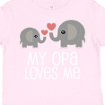 thumbnail image 4 of Inktastic My Opa Loves Me Elephant Boys or Girls Toddler T-Shirt, 4 of 5