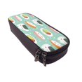 thumbnail image 6 of Lsque Kawaii Sushi Printed Big Capacity PU Leather Pencil Case Large Pencil Pouch Stationery Pen Bag Pencil Holder for Teen, 6 of 6