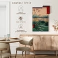 thumbnail image 5 of Elephant Stock Otsuki Fields In Kai Province Wall Art - Vertical Canvas Wall Art - Living Room Wall Decor - Nature Canvas - Green And Beige Decor By Utagawa Hiroshige - 8" x 12", 5 of 8