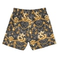 thumbnail image 2 of joogoo Boys Swim Trunks Vintage Gold Dollar and Chain Beach Board Shorts Drawstring Swimsuit 5T, 2 of 6