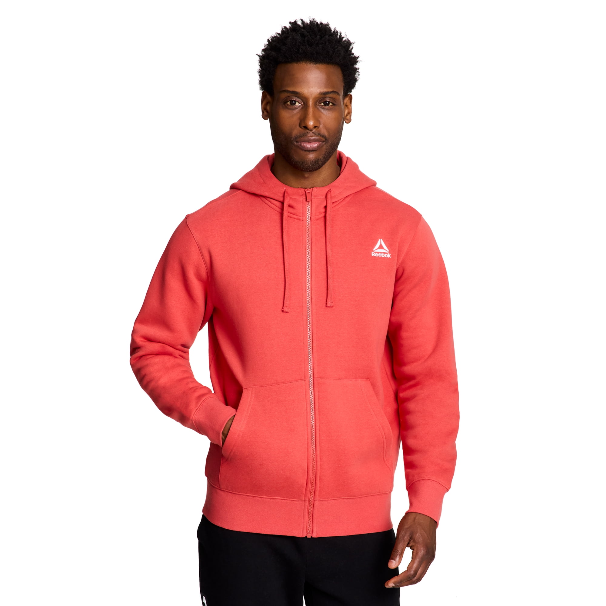 Reebok Men's and Big Men's Game Day Full Zip Hoodie, Sizes XS-5XL
