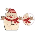 thumbnail image 2 of Reloj de pared decorativo navideño Reloj de dormitorio infantil de dibujos animados Reloj impreso para sala de estar sd004 tholdsy HA001595-04, 2 of 6