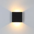 thumbnail image 4 of Dolity Wall Light Warm White Waterproof Black Shell LED Energy Saving 10x5x10cm, 4 of 9
