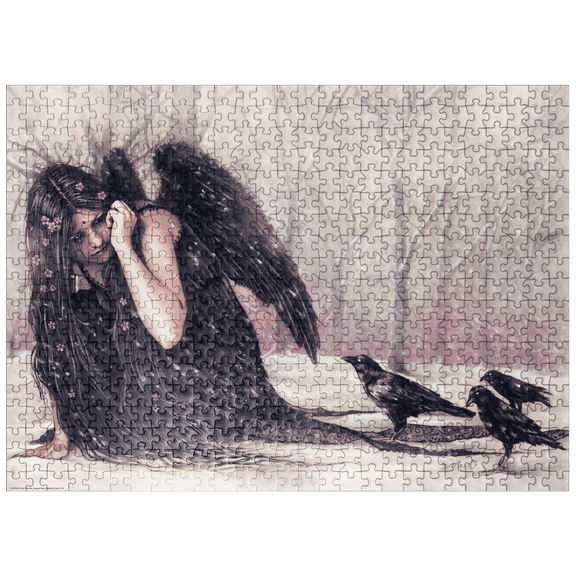 MyPuzzle - Raven - Victoria Francés - Favole - Premium 500 Piece Jigsaw Puzzle for Adults