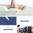 thumbnail image 4 of Outdoor Loveseat Cushions, Fade-Resistant Patio Bench Cushion with Backrest, Lounge Seat back Pads 48*42*3.5in, 4 of 6