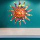 thumbnail image 5 of Tapiz para colgar en la pared Estilo Nórdico Sun Wall Art Decor Patio Dormitorio Decoración Colgante Escultura Naranja Magideal Tapiz para colgar en la pared, 5 of 7